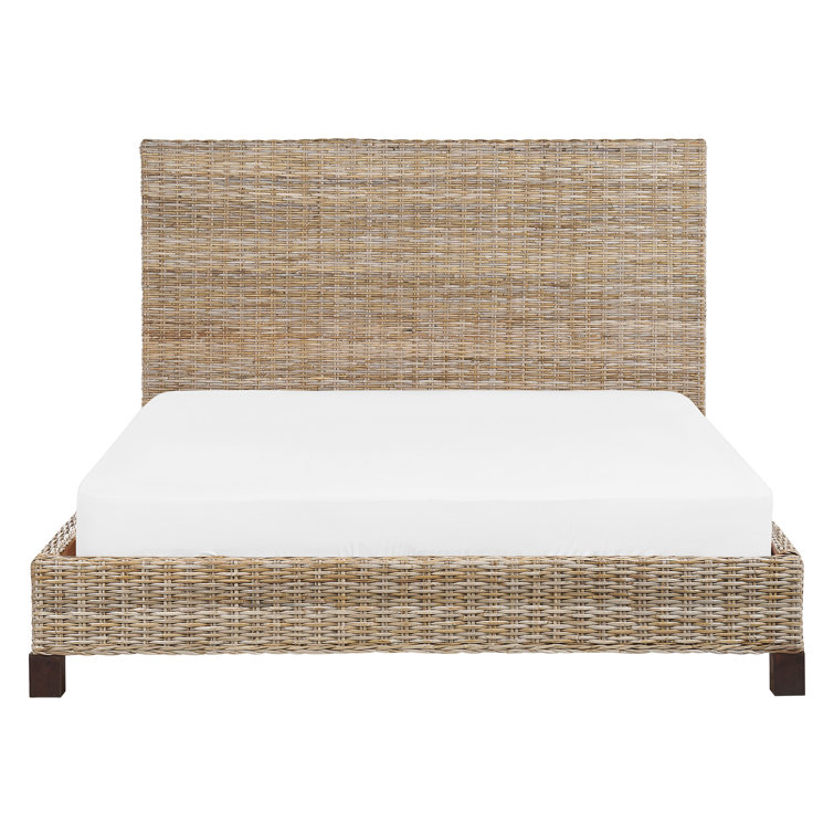 Wicker platform store beds